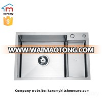 New style small hand made kitchen sink 304 stainless steel